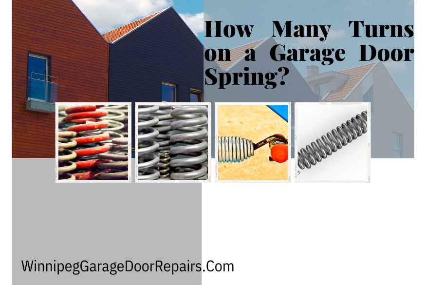 How Many Turns on a Garage Door Spring