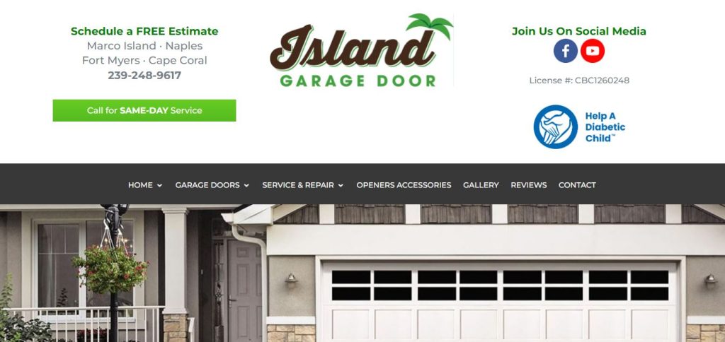 Island Garage Door