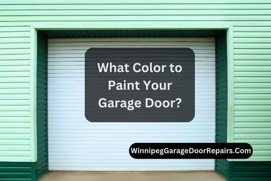 What Color to Paint Your Garage Door?
