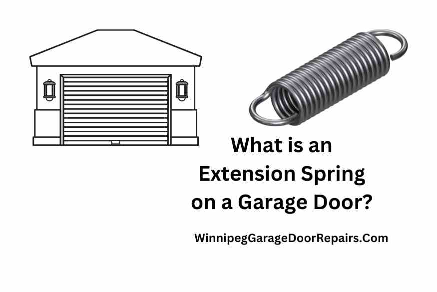 What is an Extension Spring on a Garage Door?