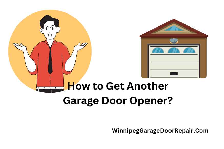 how to get another garage door opener